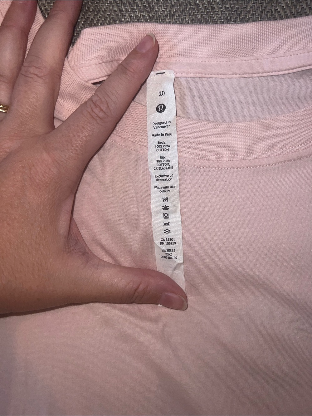 Lululemon All Yours Cotton T-Shirt - Picture 3 of 3